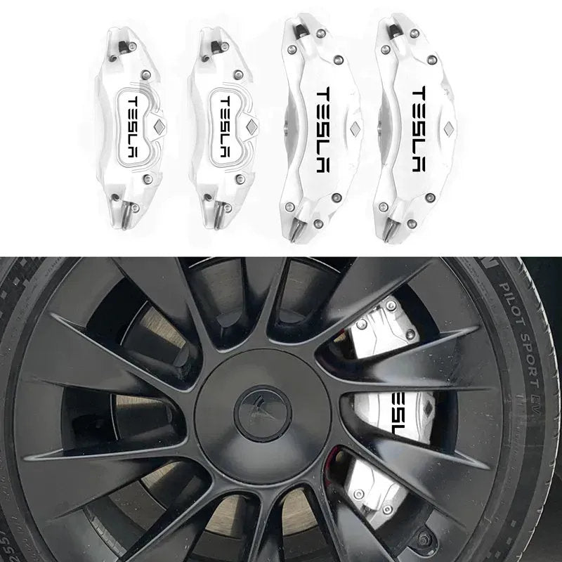 19"-22" Tesla Model X/S Brake Caliper Covers – Aluminum Alloy, Sporty Upgrade for 2018-2025 Models-8