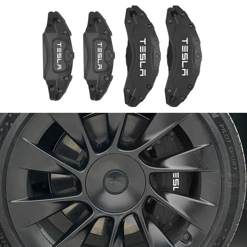19"-22" Tesla Model X/S Brake Caliper Covers – Aluminum Alloy, Sporty Upgrade for 2018-2025 Models-13