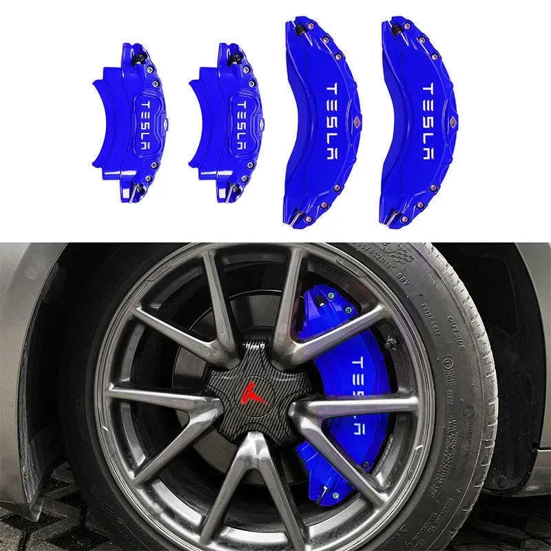 19"-22" Tesla Model X/S Brake Caliper Covers – Aluminum Alloy, Sporty Upgrade for 2018-2025 Models-14