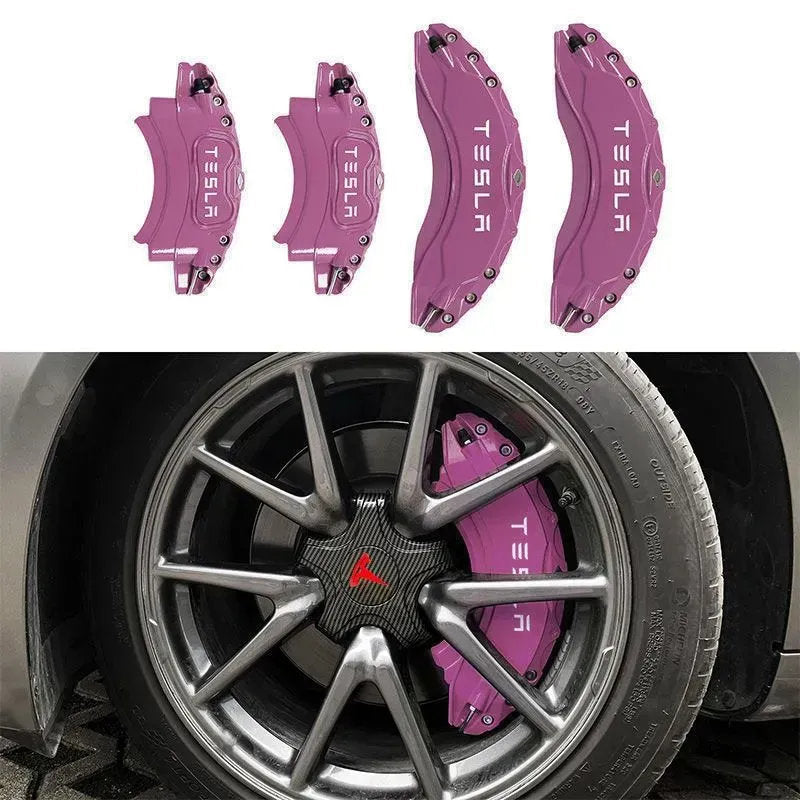 19"-22" Tesla Model X/S Brake Caliper Covers – Aluminum Alloy, Sporty Upgrade for 2018-2025 Models-16