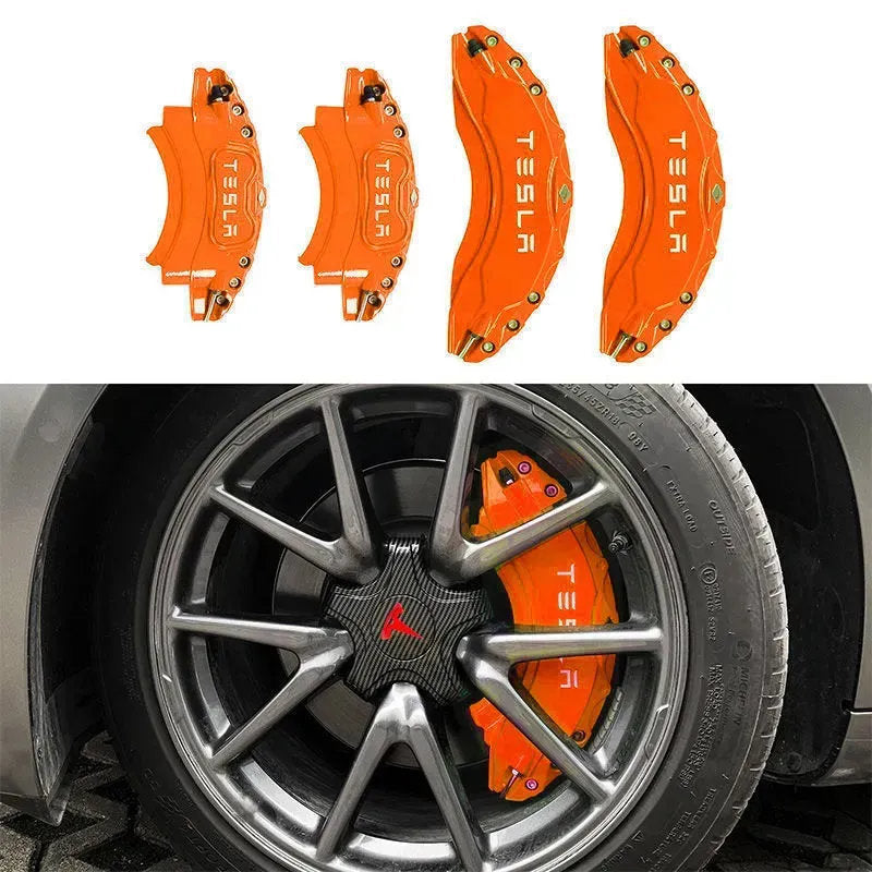 19"-22" Tesla Model X/S Brake Caliper Covers – Aluminum Alloy, Sporty Upgrade for 2018-2025 Models-17