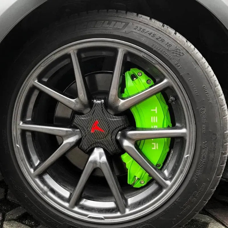 19"-22" Tesla Model X/S Brake Caliper Covers – Aluminum Alloy, Sporty Upgrade for 2018-2025 Models-1