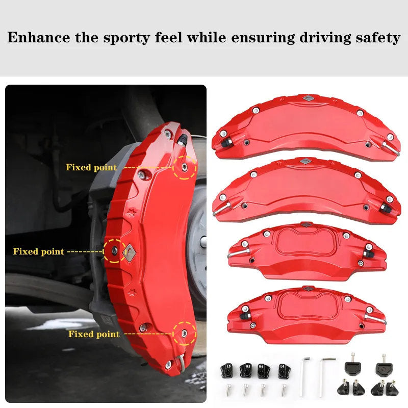 Tesla Model 3/Y Brake Caliper Covers (2017-2025) – Fits 18"-21" Wheels-5