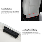 Lattice Leather Seat Back Protector for Tesla Model 3 & Model Y - Teskay