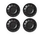 Tesla Wheel Center Cap - Floating Emblem Hub Caps for Model Y 20/21 inch OEM Wheels, Satin Black ABS Cover-6