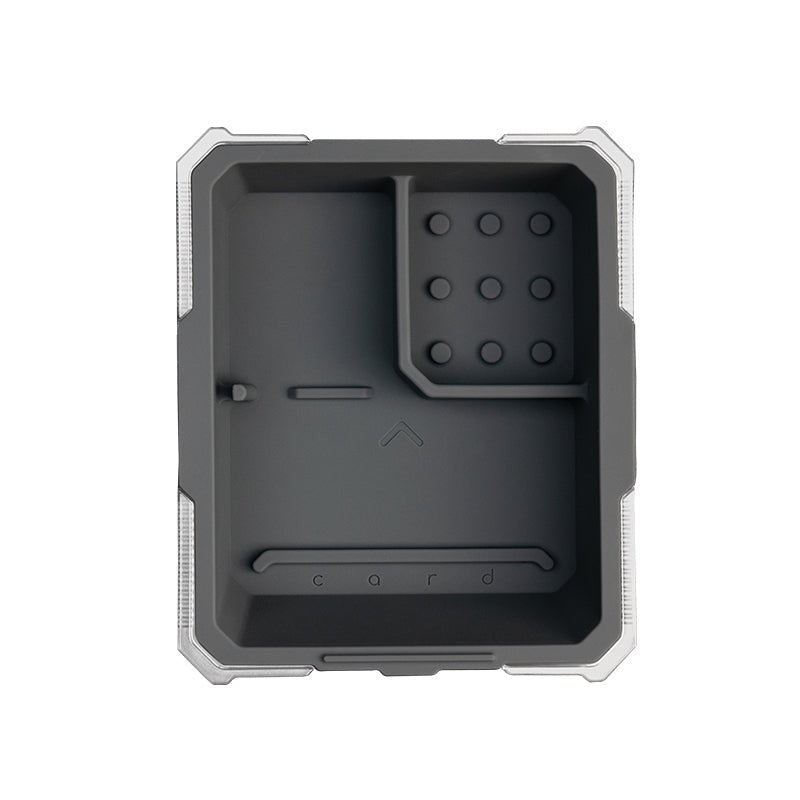 TITA - Center Console Storage Box for Tesla Model 3 / Y Grey For 2021-2023.10 Model 3 & 2020-2024 Model Y