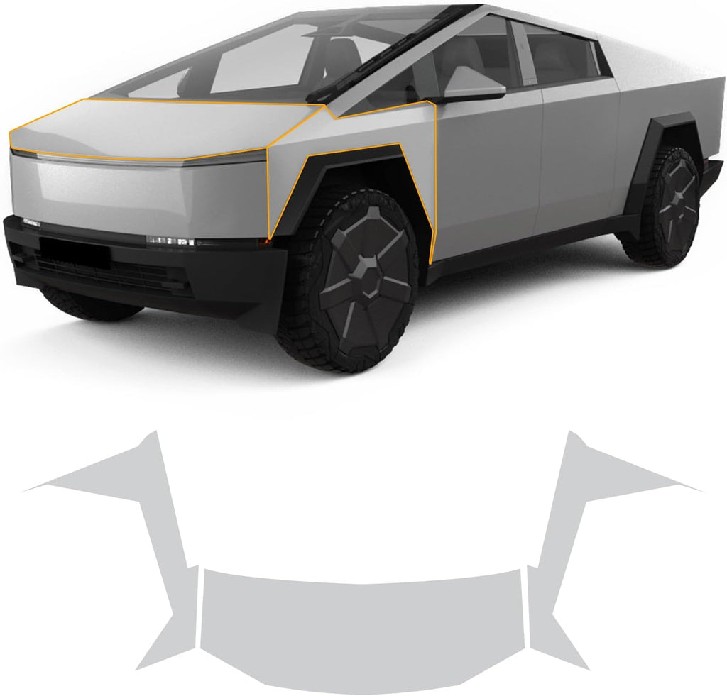 TPU Full Car Paint Protection Film for Tesla Cybertruck - Teskay