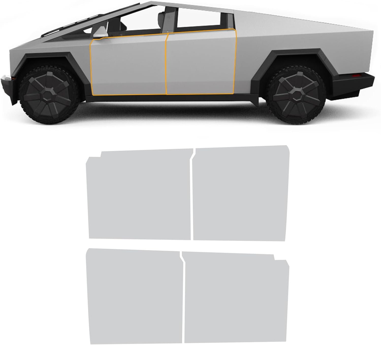 TPU Full Car Paint Protection Film for Tesla Cybertruck - Teskay
