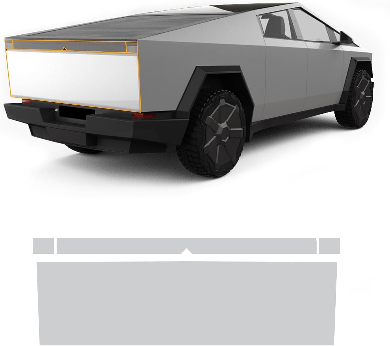 TPU Full Car Paint Protection Film for Tesla Cybertruck - Teskay