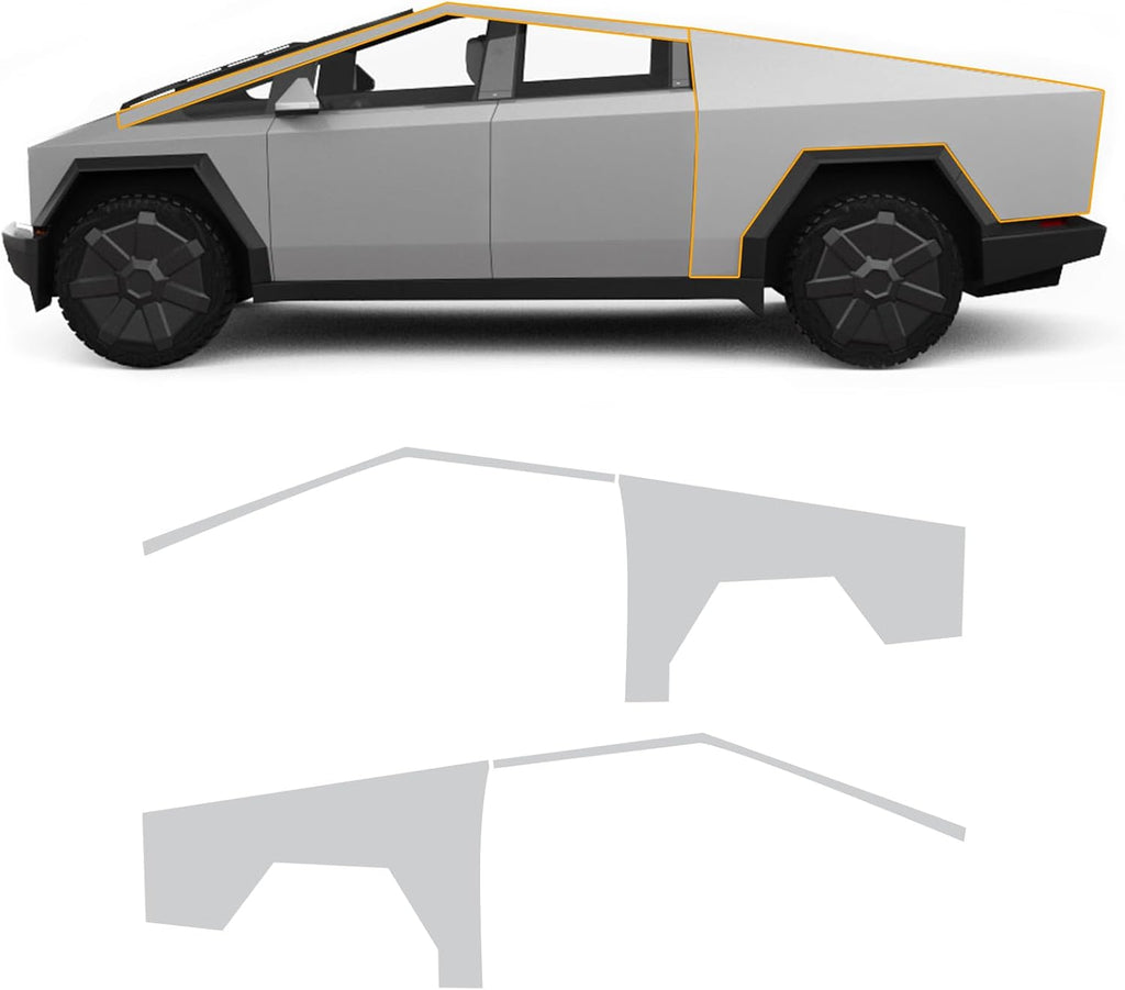 TPU Full Car Paint Protection Film for Tesla Cybertruck - Teskay