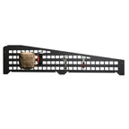 2-in-1 L-Track MOLLE Panel for Cybertruck | Modular Bed Storage Solution - Teskay4