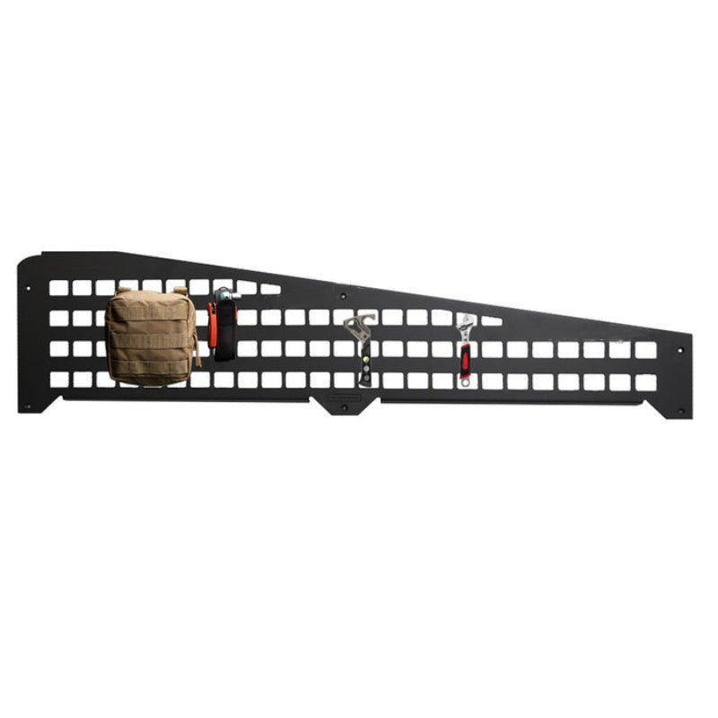 2-in-1 L-Track MOLLE Panel for Cybertruck | Modular Bed Storage Solution - Teskay4