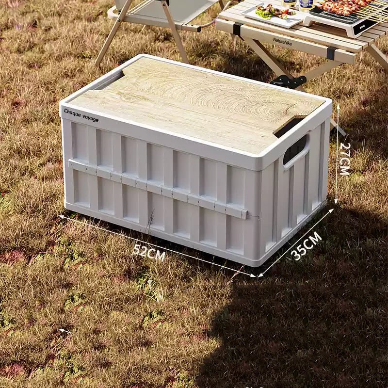 Trunk Storage Box Camping Folding Vault Cargo Bins for Tesla Cybertruck - Teskay