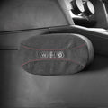 Tumbled Fur Leg Cushion for Tesla Black