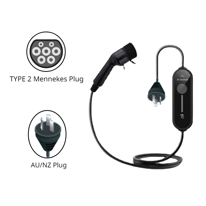 TYPE 2 Mennekes Level 1 Electric Vehicle (EV) Charger - Teskay
