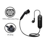 TYPE 2 Mennekes Level 1 Electric Vehicle (EV) Charger - Teskay