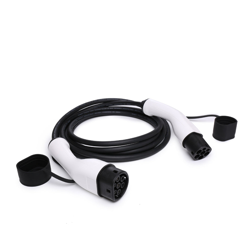 Type 2 to Type 2 EV Charging Cable | 22kW/32A |16ft - Teskay