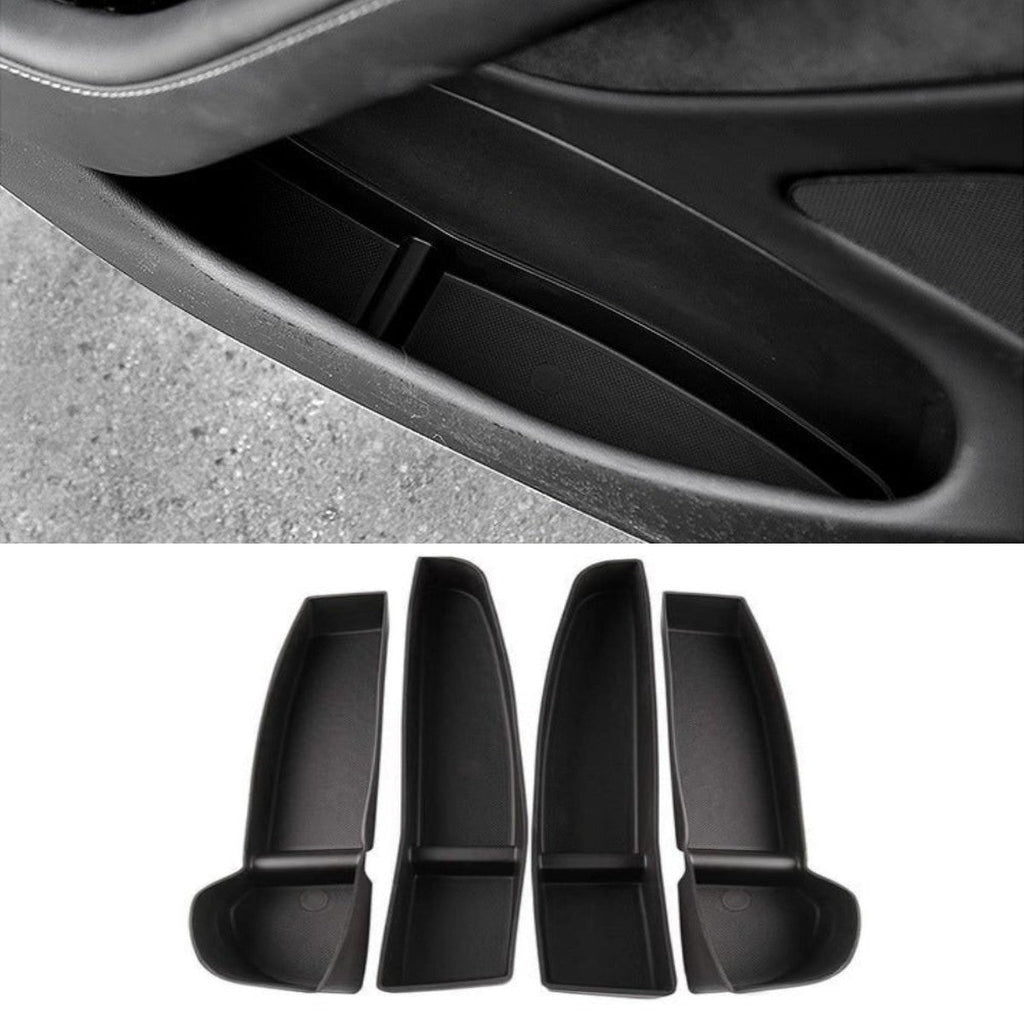 Under Door Storage Box Organizer for Tesla Model 3 2017-2023 (4 pcs)