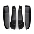 Under Door Storage Box Organizer for Tesla Model 3 Highand（4pcs） Black【4pcs】