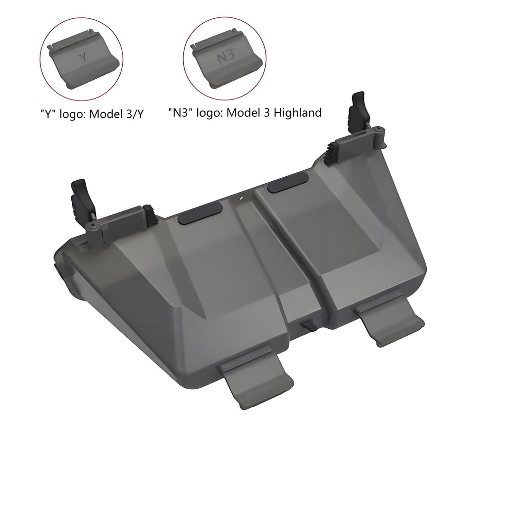 Under Screen Storage Box for New Model Y / 3 Highland Transparent black