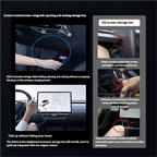 Under Screen Storage Organizer for Tesla Model Y Juniper & Model 3 Highland