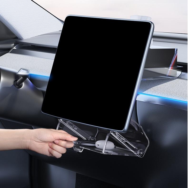 Under Screen Storage Organizer for Tesla Model Y Juniper & Model 3 Highland