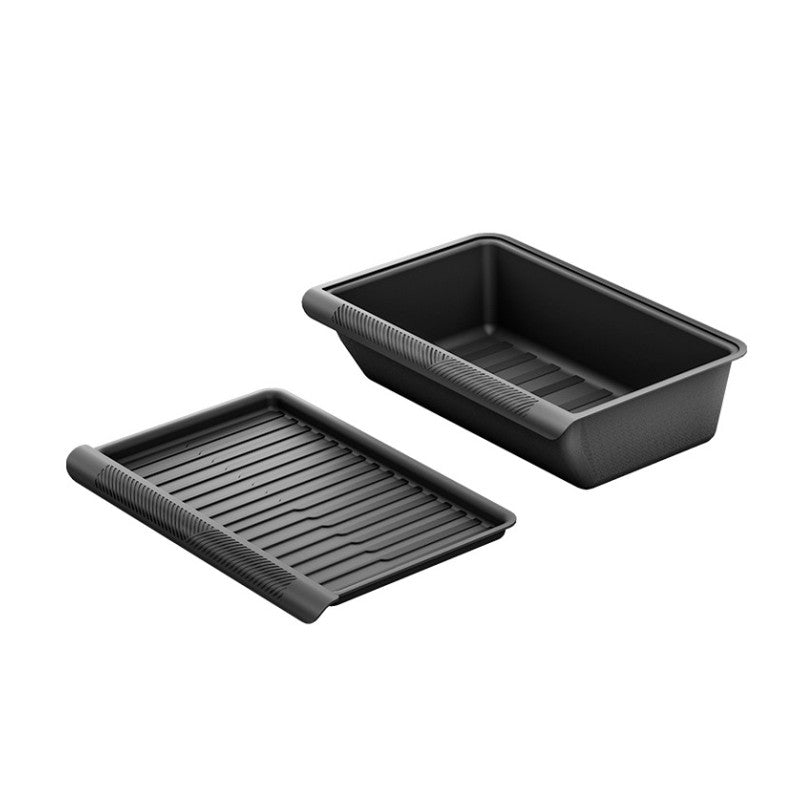 Forward/Rearward Under Front Seat Storage Box for Tesla Model Y Juniper Under Front Seat Storage Box (Rear Position) Underseat Storage Box (With Cover)