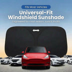 Universal Fit Windshield Sun Shade for Sedans & SUVs & Trucks