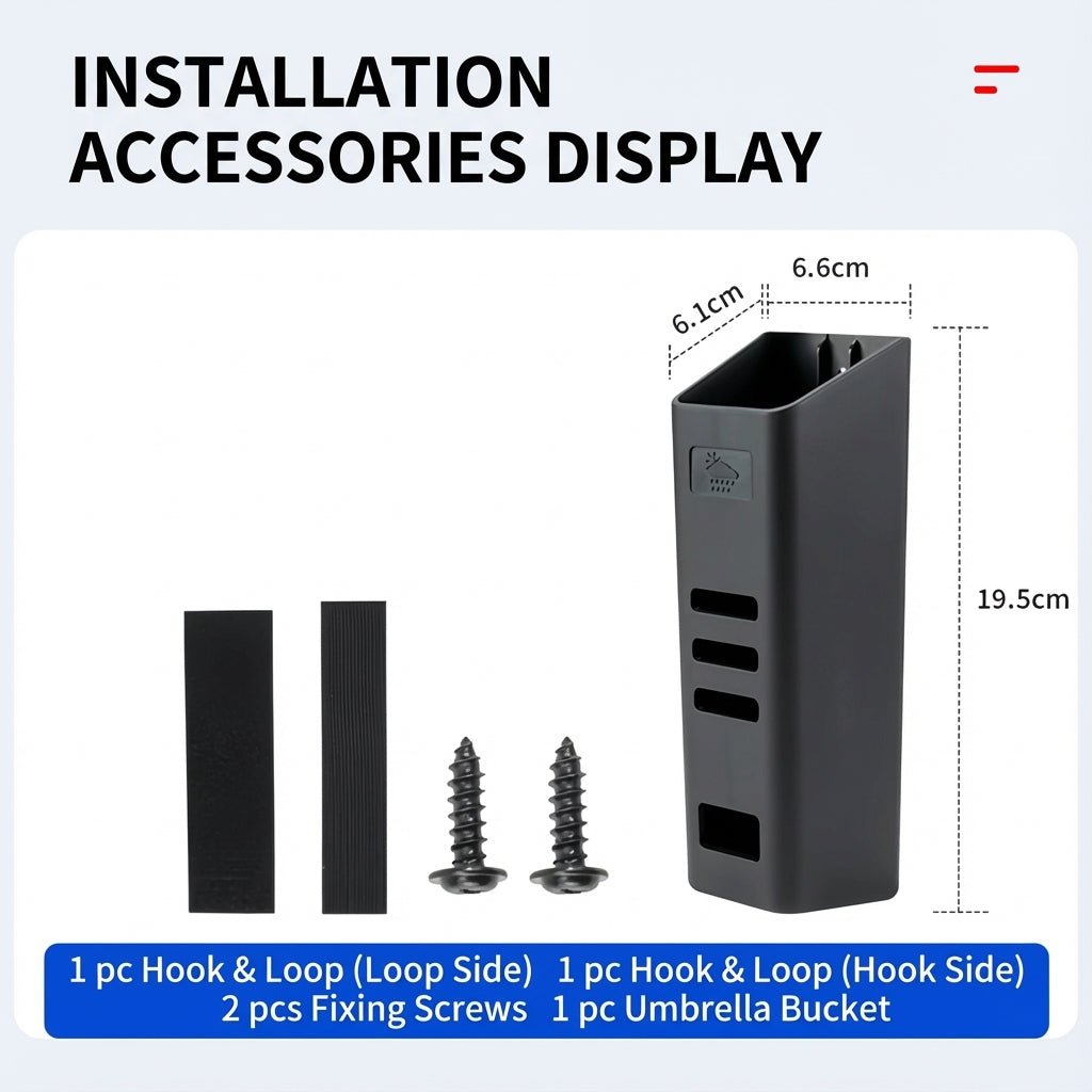 Universal Trunk Umbrella Holder for All Models | Waterproof