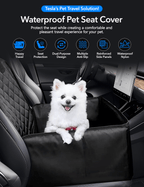 Waterproof Car Dog Seat Cover for Tesla Model Y/3/S/X/Cybertruck - Teskay