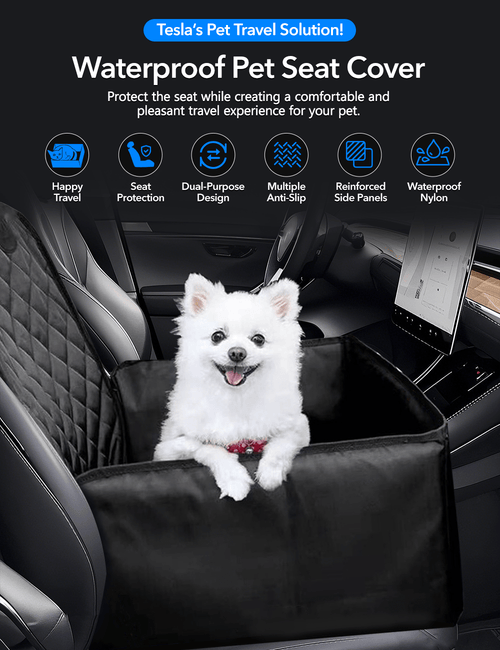 Waterproof Car Dog Seat Cover for Tesla Model Y/3/S/X/Cybertruck - Teskay