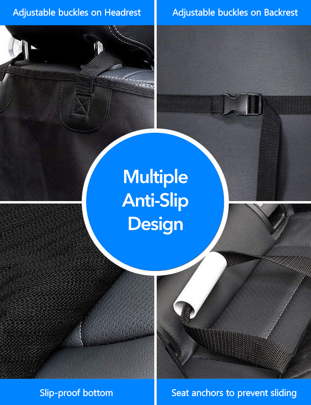 Waterproof Car Dog Seat Cover for Tesla Model Y/3/S/X/Cybertruck - Teskay