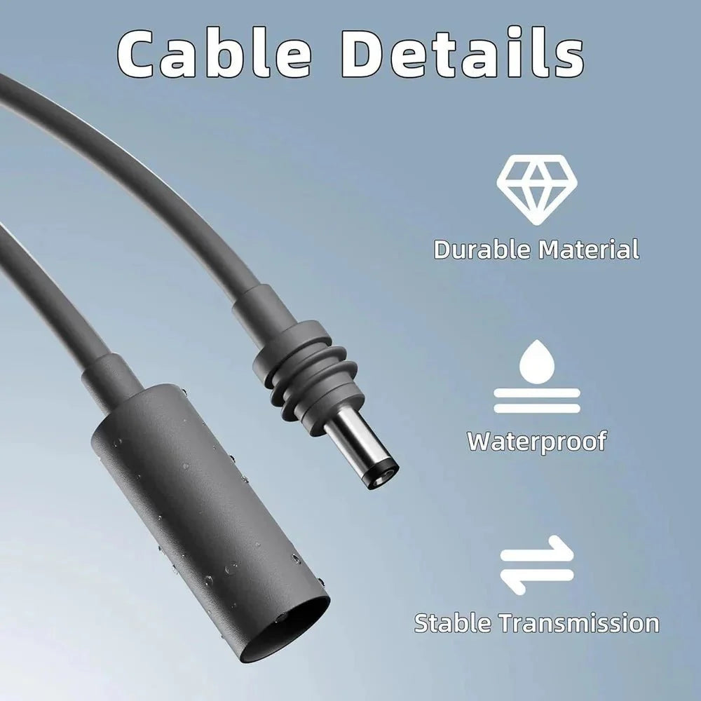 Waterproof DC Extension Cable (Female to Male) for Starlink Mini - Teskay