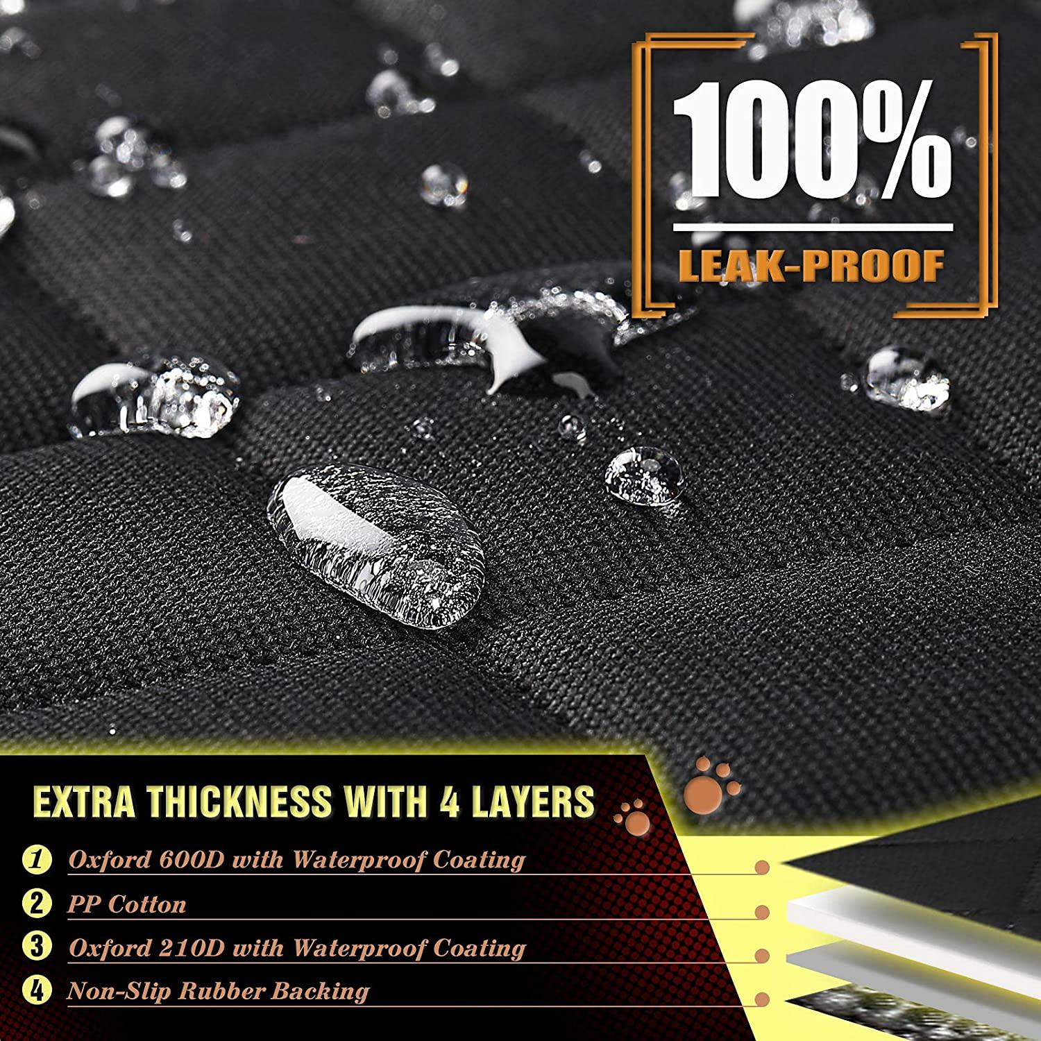 Waterproof Dog Seat Cover for Back Seat for Model 3/Y/S/X/Cybertruck - Teskay