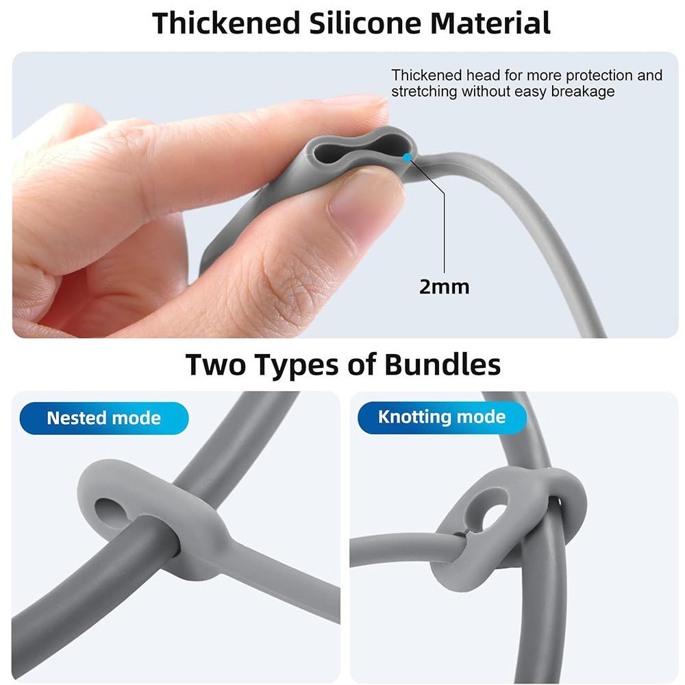 Waterproof Silicone Cable End Caps for Starlink Gen 3/Gen 2 (2 Pcs) - Teskay