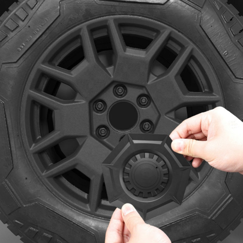 Wheel Center Hub Caps for Tesla Cybertruck (4 PCS) - Teskay