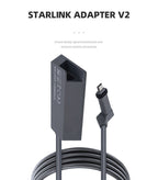 Wired Connection to RJ45 for Starlink Gen 2 Ethernet Adapter - Teskay