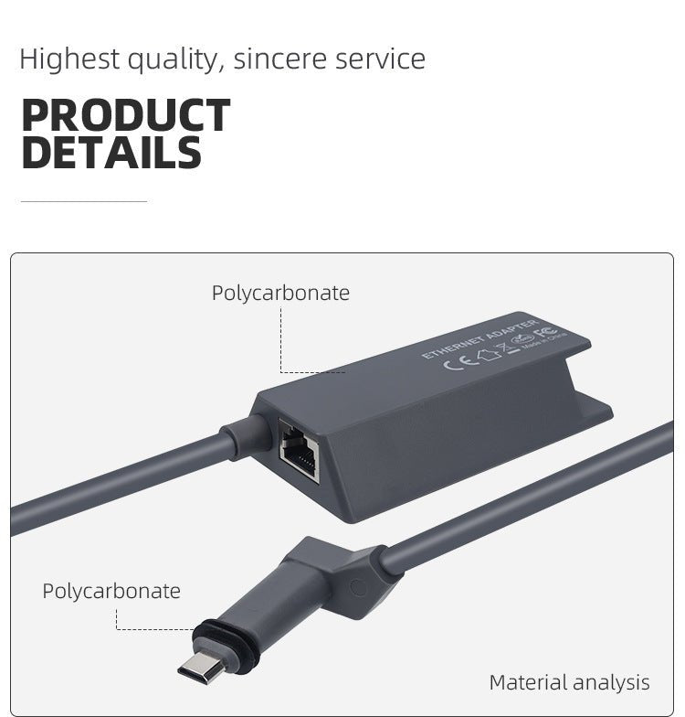 Wired Connection to RJ45 for Starlink Gen 2 Ethernet Adapter - Teskay