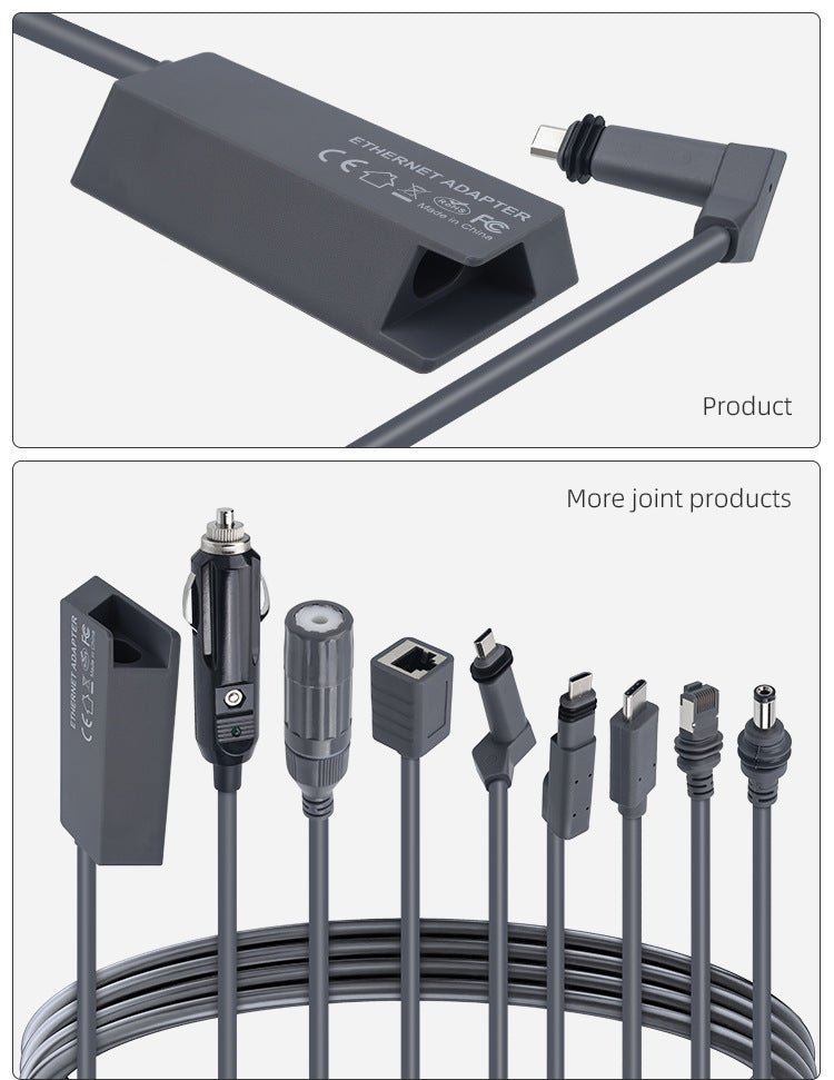 Wired Connection to RJ45 for Starlink Gen 2 Ethernet Adapter - Teskay