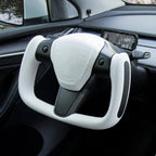 Yoke Carbon Fiber Steering Wheel for Model 3 / Y - Teskay