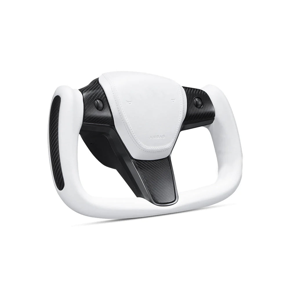 Yoke Carbon Fiber Steering Wheel for Model 3 / Y - Teskay