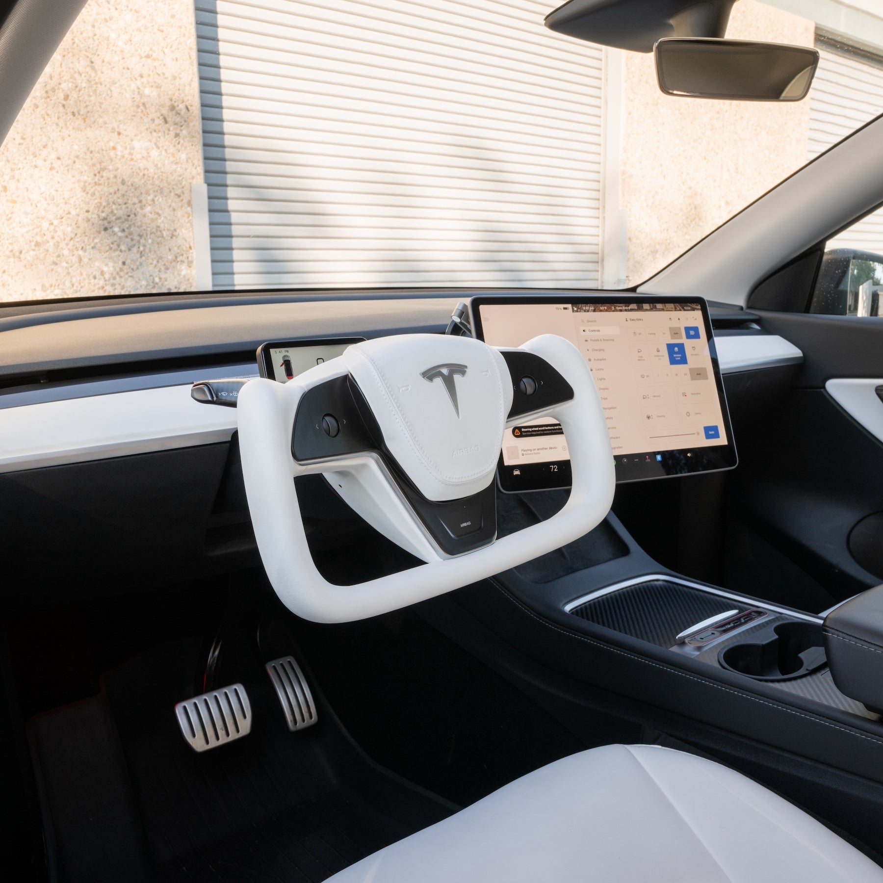 Yoke Plaid Steering Wheel for Tesla Model 3 / Y - Teskay