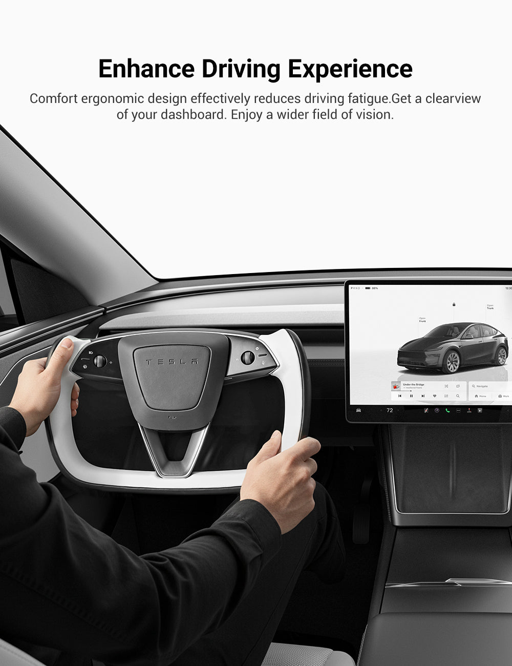 Yoke Steering Wheel for Model 3 Highland / Model Y Juniper - Teskay