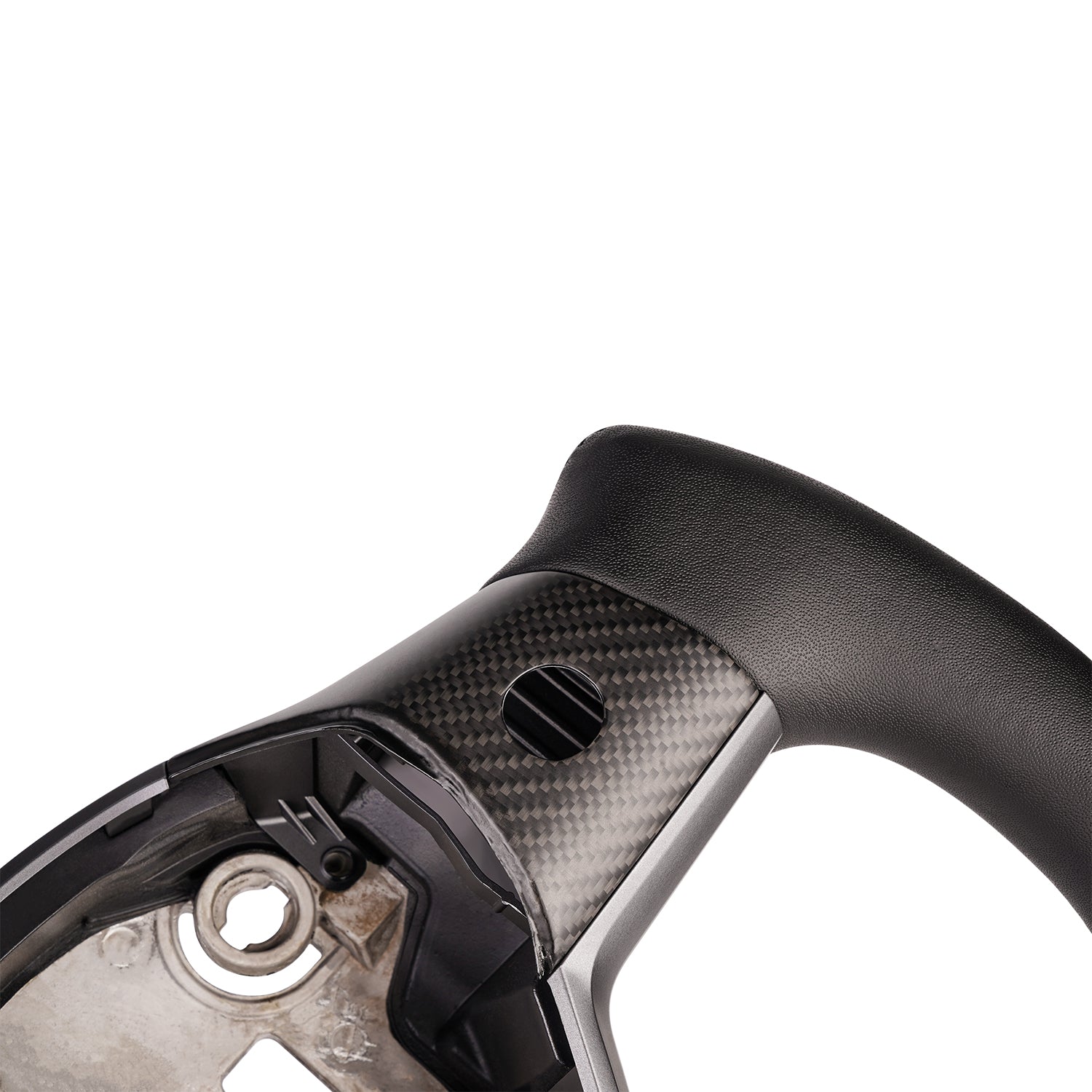 Yoke Carbon Fiber Steering Wheel for Tesla Model 3 / Y - Teskay